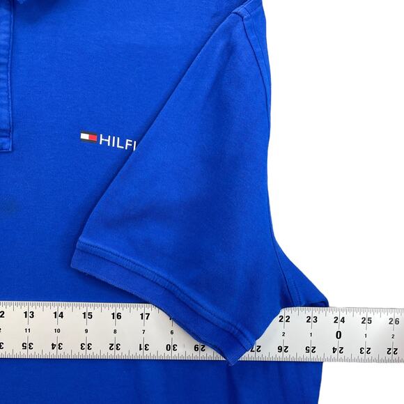 Tommy Hilfiger Men's T-Shirt Size Large Short Sleeves Blue - Picture 7 of 10